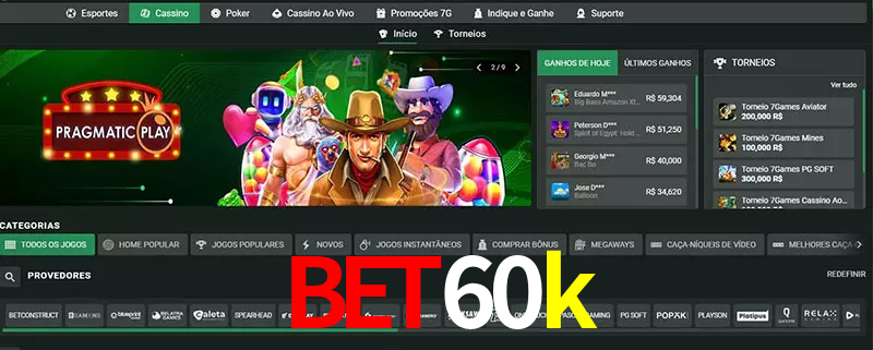 cassino bet60k